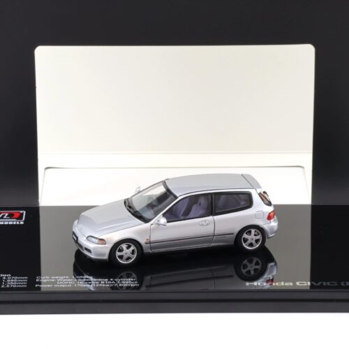 1:43 LCD Models Honda Civic SiR II (EG6) VTEC 1993 silver LCD43010-SI