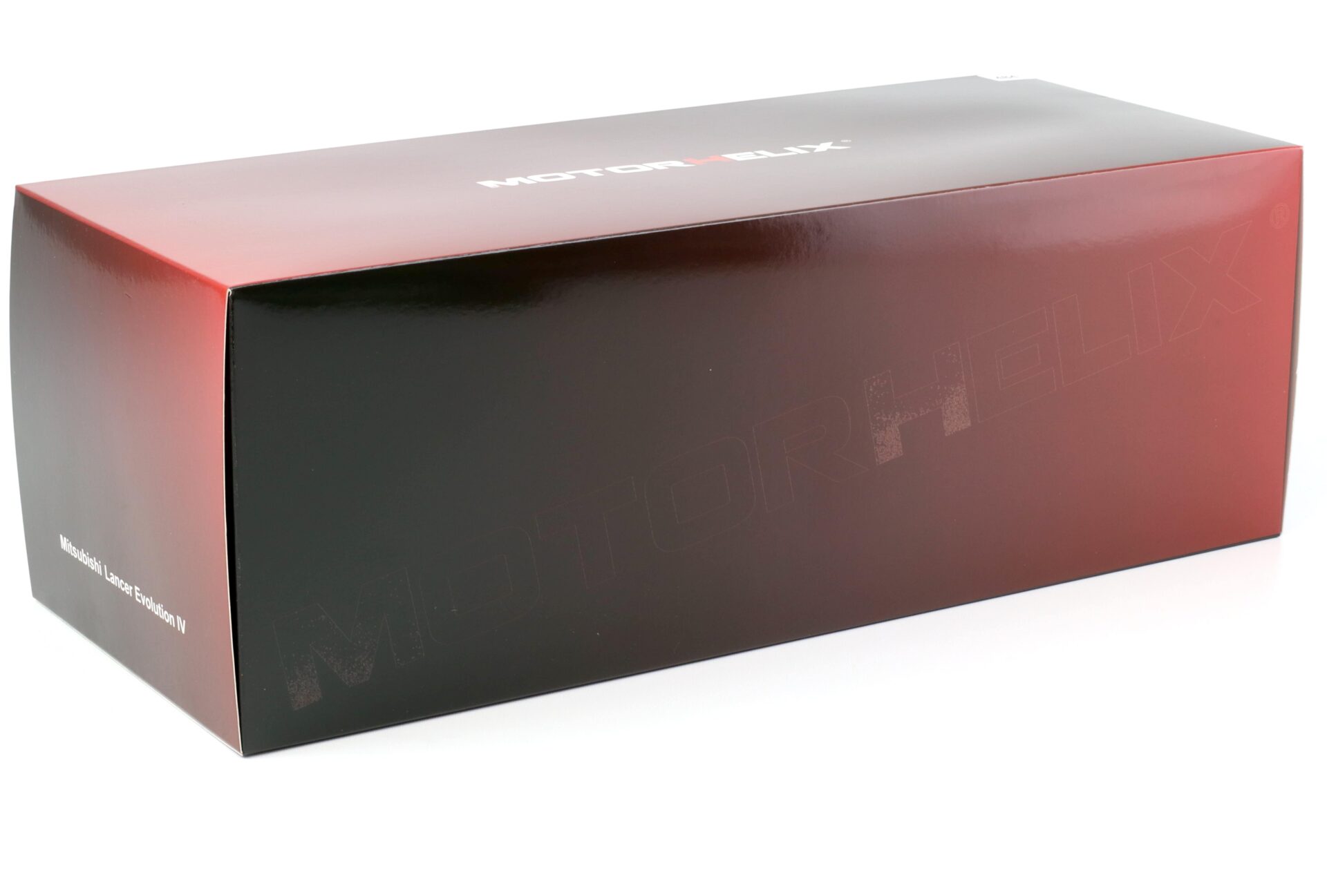 1:18 Motorhelix Mitsubishi Lancer EVO 4 IV Palma red 1999 with engine M84004