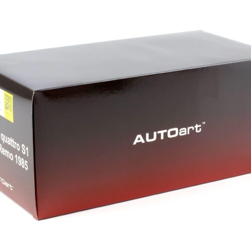 1:18 AUTOart Audi Sport Quattro S1 Rally San Remo 1985 Winner Röhrl/Geistdörfer #5