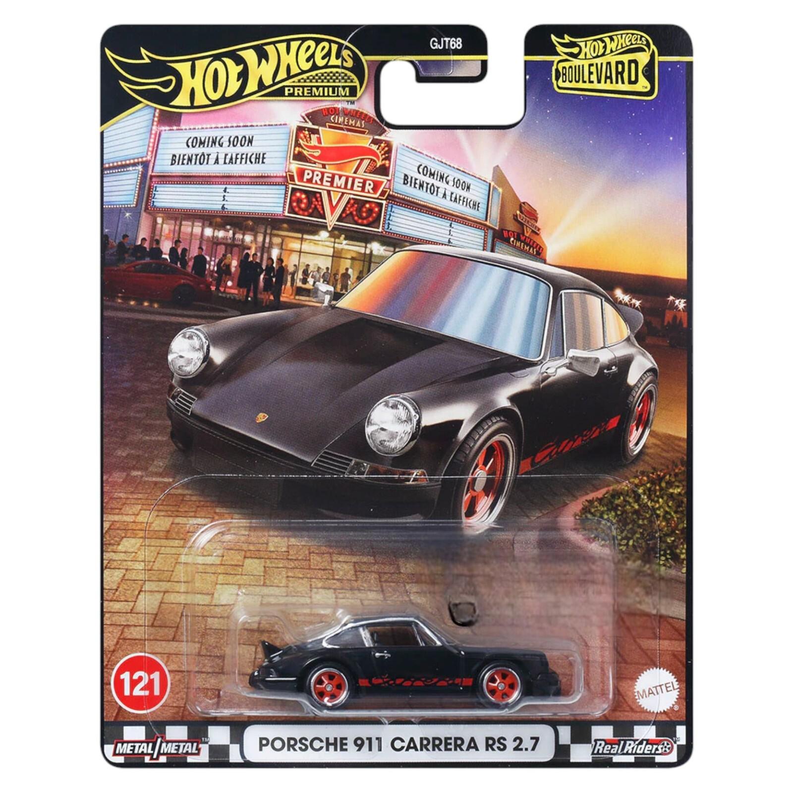 1:64 Hot Wheels Boulevard Series 2025 Car Culture Premium 978B Porsche 911 Carrera RS 2.7