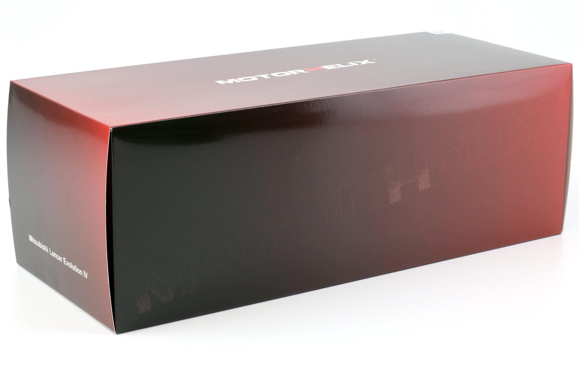 1:18 Motorhelix Mitsubishi Lancer EVO 4 IV Pyreness black 1999 with engine M84002