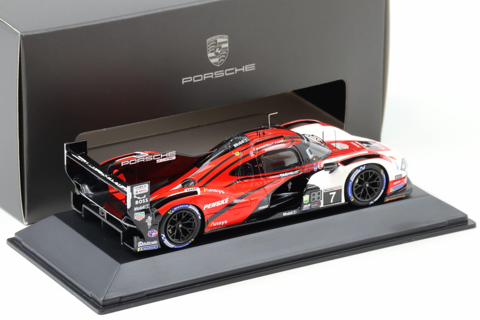 1:43 Spark Porsche 963 #7 - 24h Daytona 2023 Campbell/ Christensen/ Nasr WAP DEALER