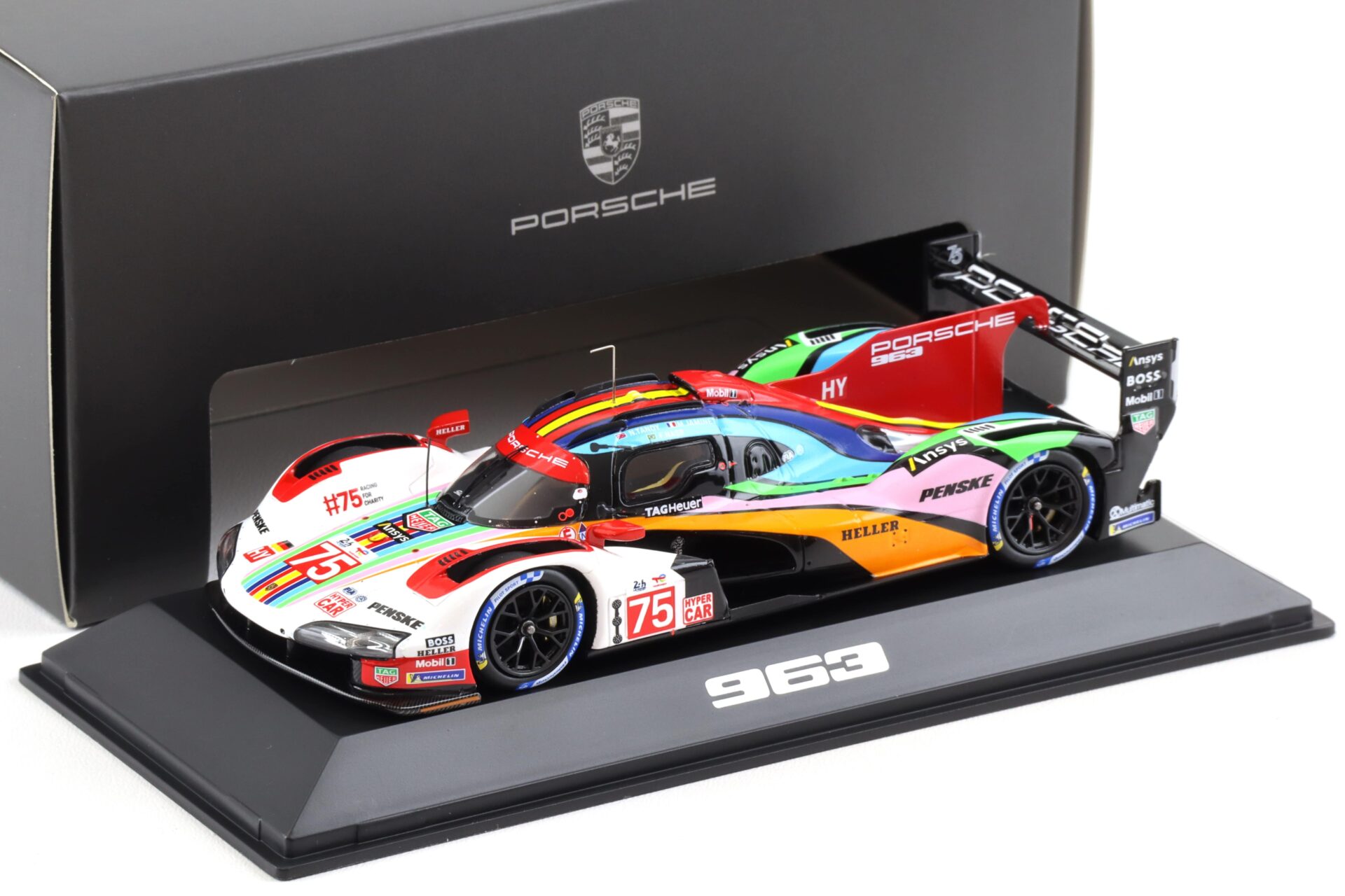 1:43 Spark Porsche 963 - 24h Le Mans 2023 Tandy/Jaminet/Nasr 75 Jahre WAP DEALER