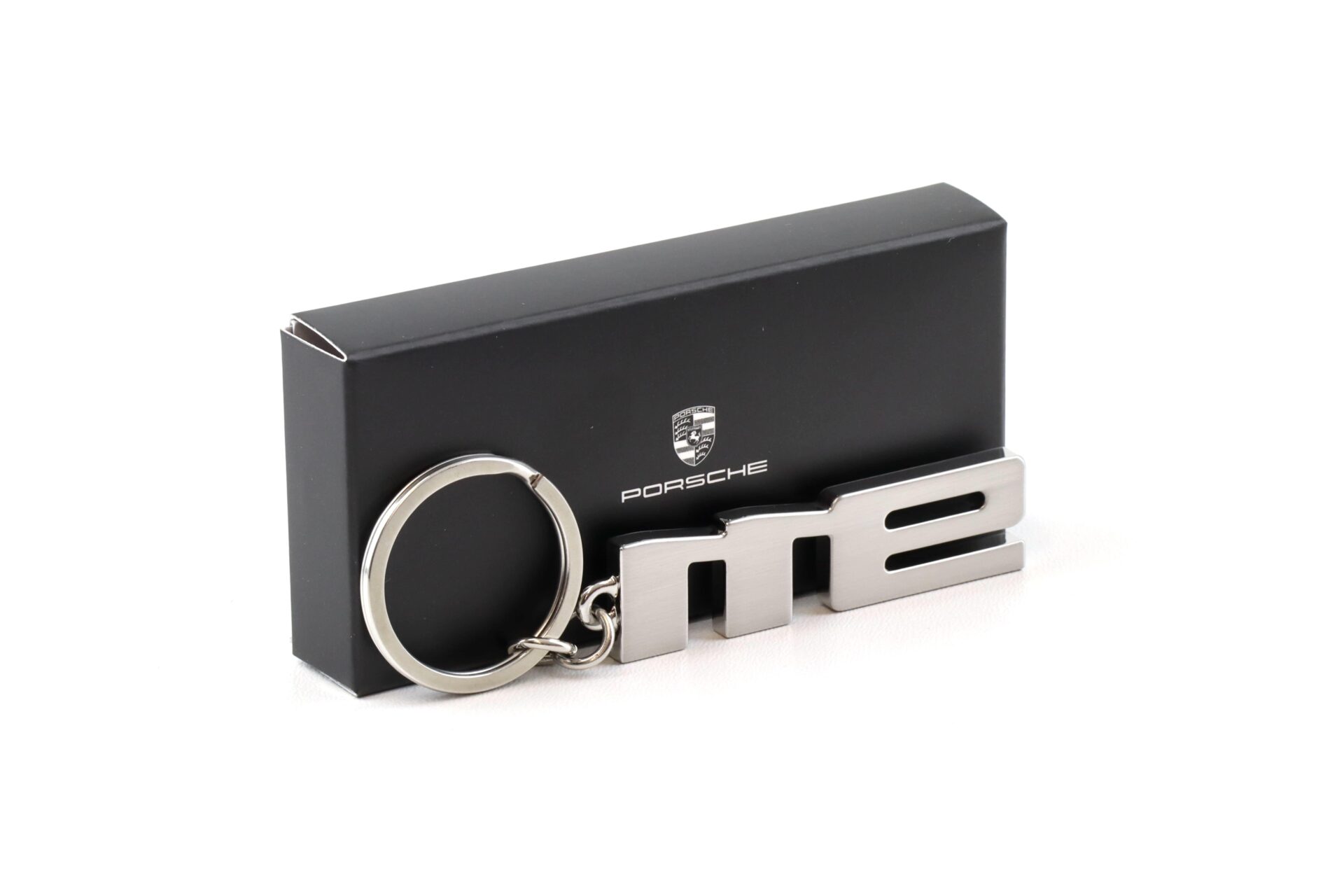 Original Porsche 911 Schriftzug Schlüsselanhänger Keychain Metal WAP DEALER