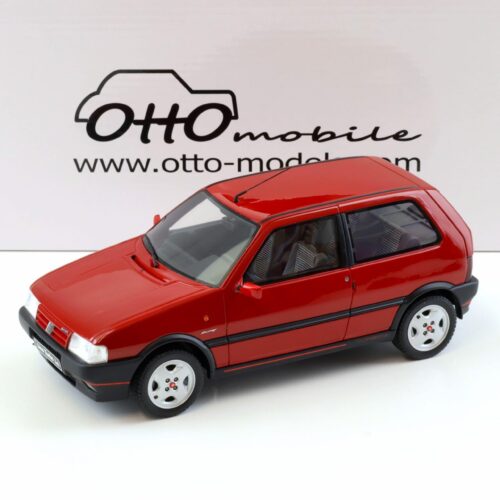 1:18 OTTO mobile OT487 Fiat Uno Turbo I.E. Rosso Racing red 1990