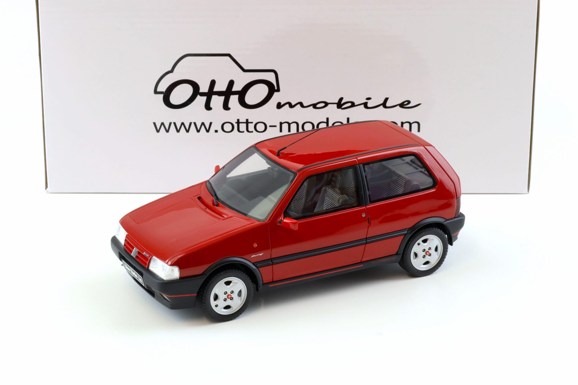 1:18 OTTO mobile OT487 Fiat Uno Turbo I.E. Rosso Racing red 1990
