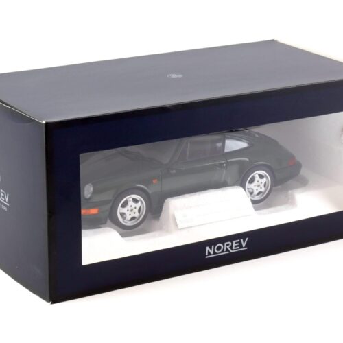 1:18 Norev Porsche 911 (964) Carrera 4 Coupe 1992 green metallic - Limited 200 pcs.