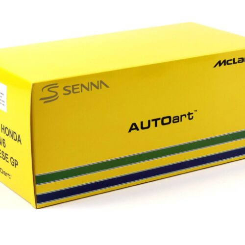 1:18 AUTOart McLAREN Honda MP4/6 Japanese GP 1991 A.Senna #1 without McLaren Logo