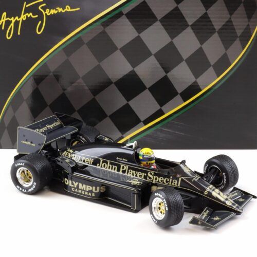 1:18 PremiumX Lotus Renault 97T Ayrton Senna #12 GP Portugal 1985