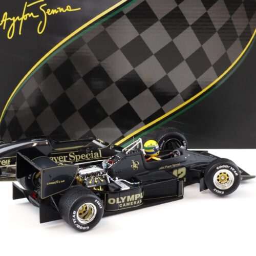 1:18 PremiumX Lotus Renault 97T Ayrton Senna #12 GP Portugal 1985