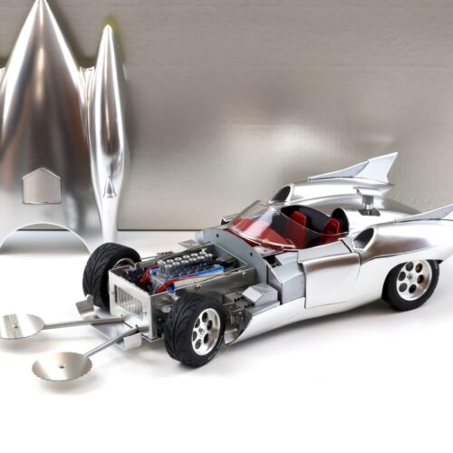 1:18 Schwyn Haas Aluminium Body Hamilton Mach 5 Speed Racer silver