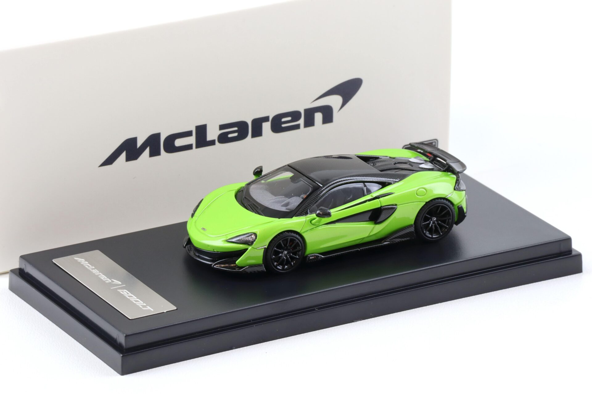 1:64 LCD Models McLaren 600LT Coupe green metallic/ Carbon LCD64007-GR