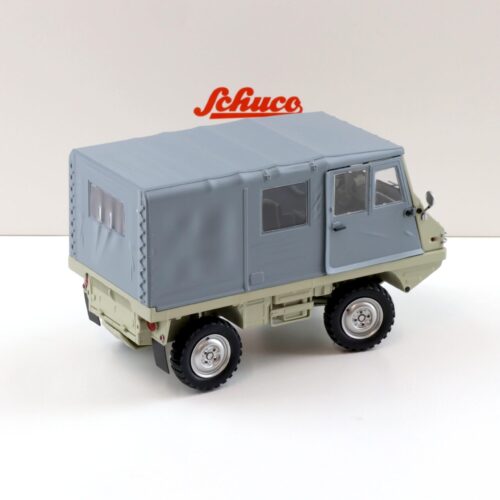 1:18 Schuco Styr-Puch Halfinger 4x4 beige/ grey
