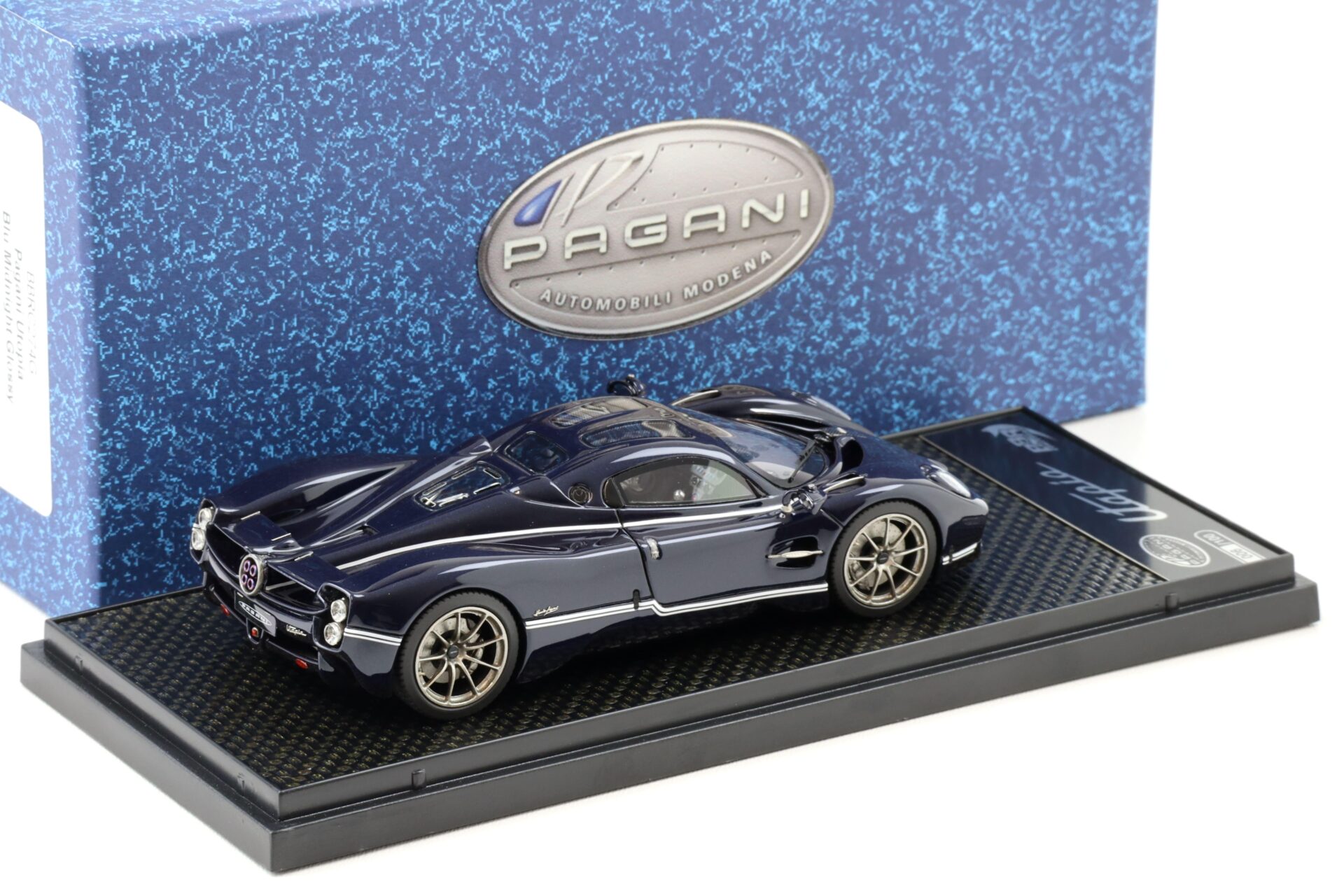1:43 BBR Pagani Utopia Blu Midnight Glossy blue- Limited 100 pcs