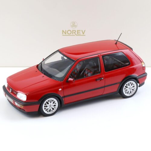 1:18 Norev VW Golf 3 GTI 1996 Flash red 20 Years Anniversary Edition 188418