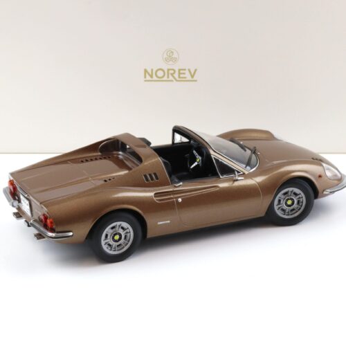 1:18 Norev Ferrari Dino 246 GTS 1970 Nocciola metallic 187815 - Limited 200 pcs.