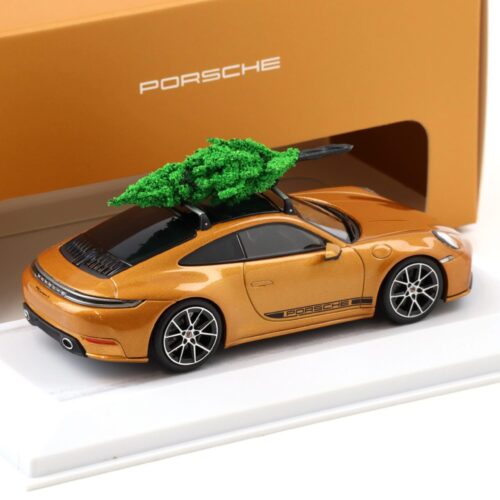 1:43 Minichamps Porsche 911 992.2 Carrera S Nordic gold Xmas 2025 WAP DEALER