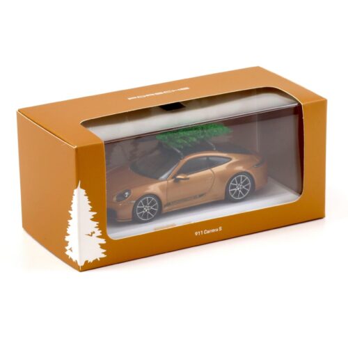 1:43 Minichamps Porsche 911 992.2 Carrera S Nordic gold Xmas 2025 WAP DEALER