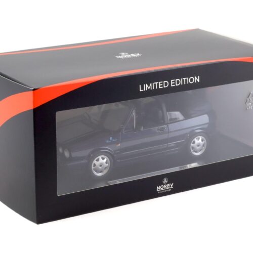 1:18 Norev VW Golf 1 Cabriolet Etienne Aigner 1990 Midnight blue metallic - Limited 750 pcs.