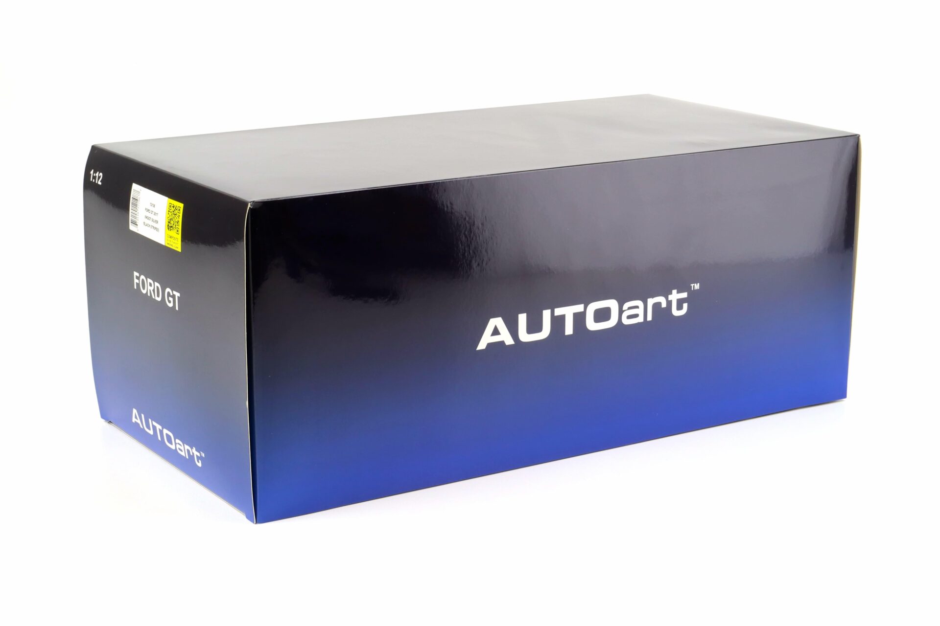 1:12 AUTOart Ford GT 2017 ingot silver/ black stripes 12108