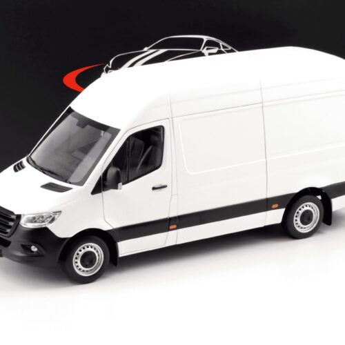 PREORDER: 1:18 Norev Mercedes Sprinter Kasten 2018 white - Limited 1000 pcs.