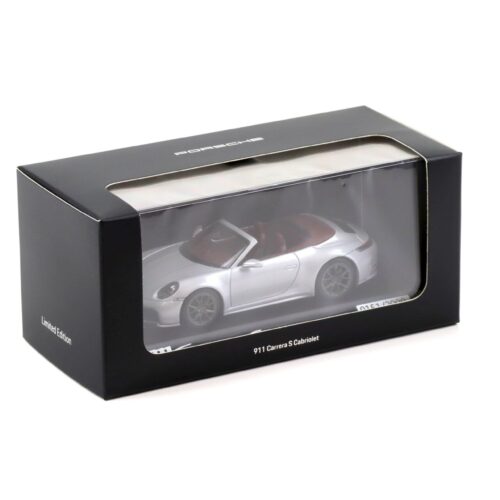 1:43 Minichamps Porsche 911 992.2 Carrera S Cabriolet Ice grey metallic WAP DEALER