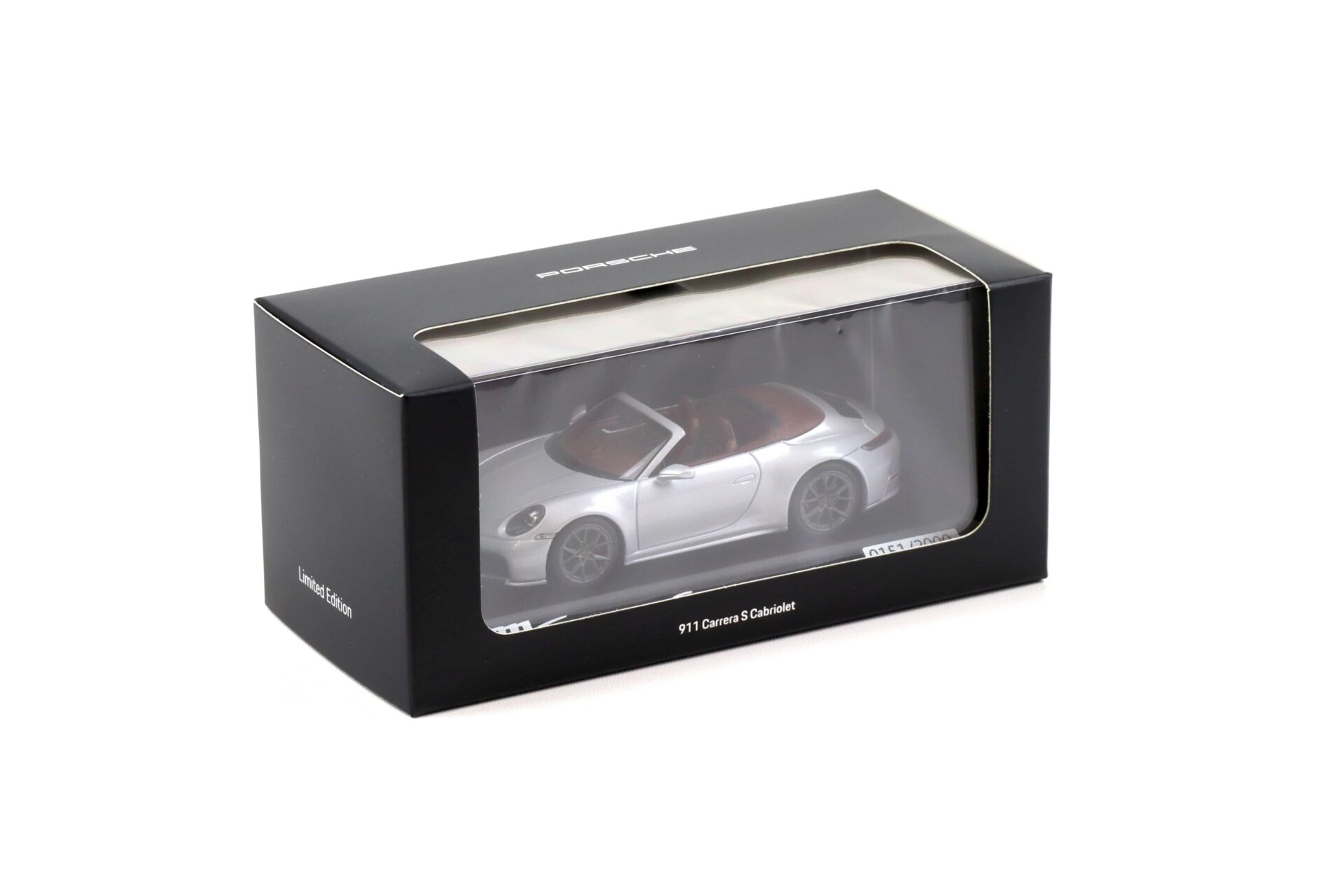1:43 Minichamps Porsche 911 992.2 Carrera S Cabriolet Ice grey metallic WAP DEALER
