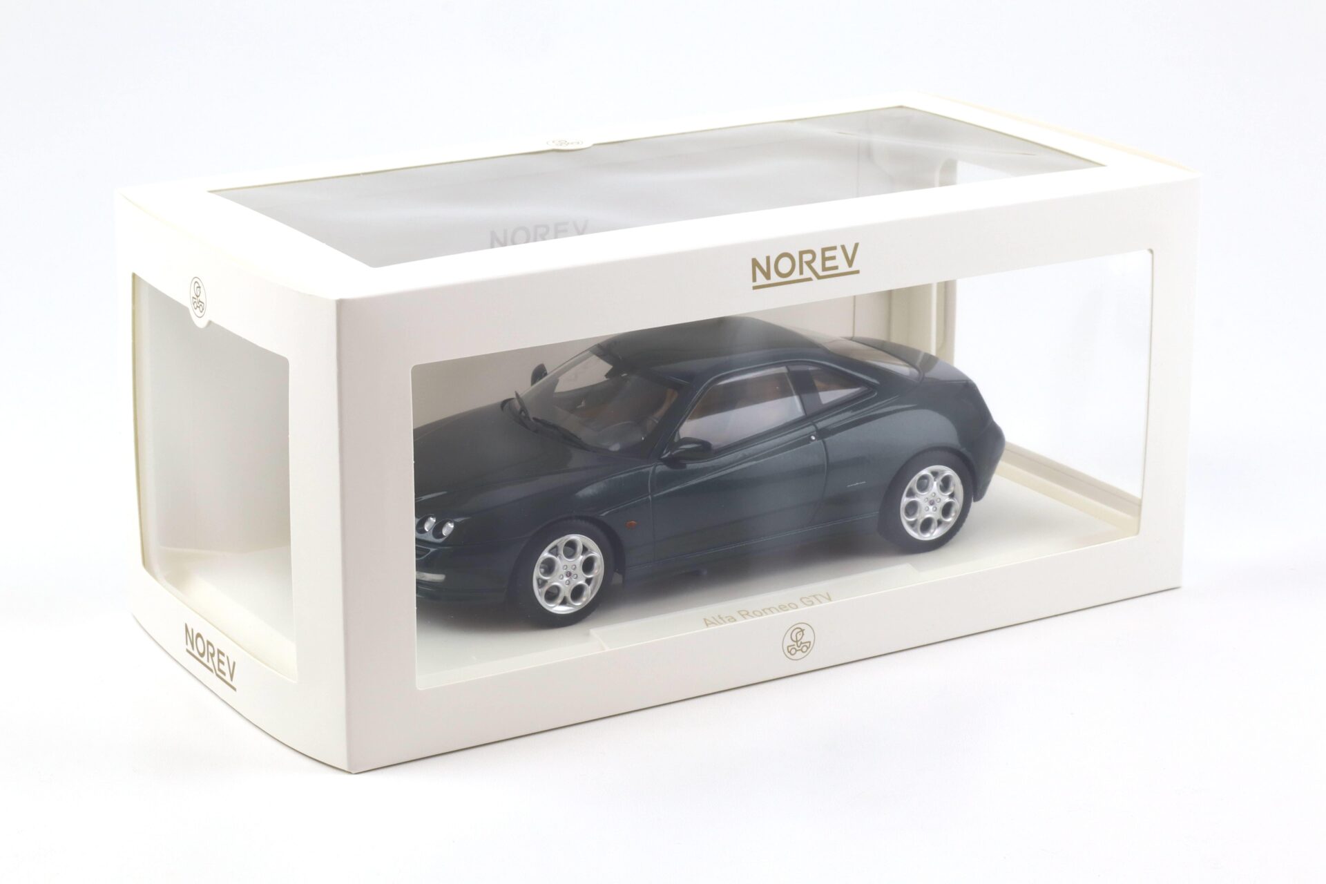 1:18 Norev Alfa Romeo GTV Coupe 2.0 T.SPARK 1999 Coventry green metallic