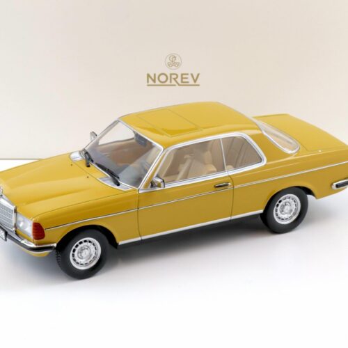 1:18 Norev Mercedes 280 CE Coupe 1980 Sahara yellow
