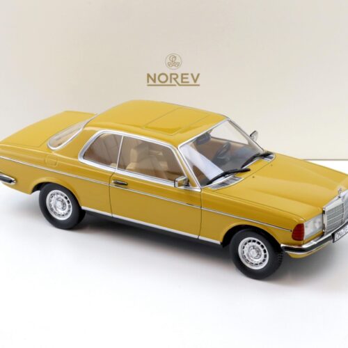 1:18 Norev Mercedes 280 CE Coupe 1980 Sahara yellow