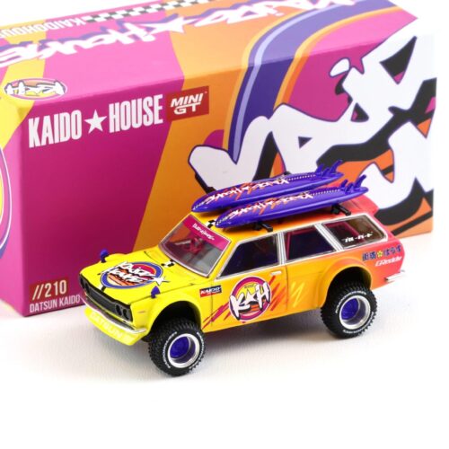 1:64 TSM Mini GT Kaido House Datsun KAIDO 510 Wagon 4x4 Kaido ISLANDS V1
