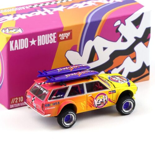 1:64 TSM Mini GT Kaido House Datsun KAIDO 510 Wagon 4x4 Kaido ISLANDS V1