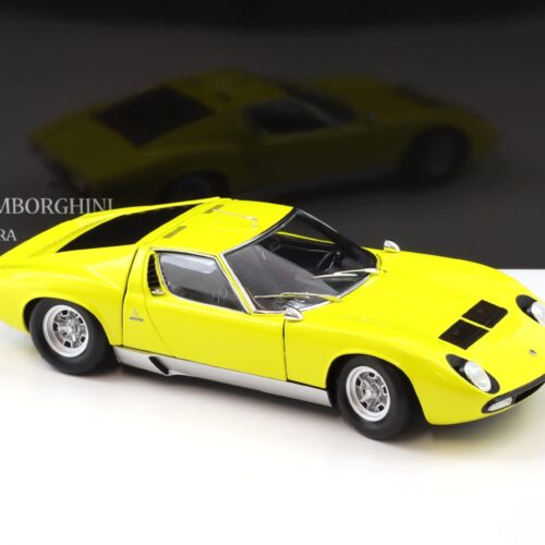 1:18 Kyosho Lamborghini Miura P400SV yellow/ silver 08317Y