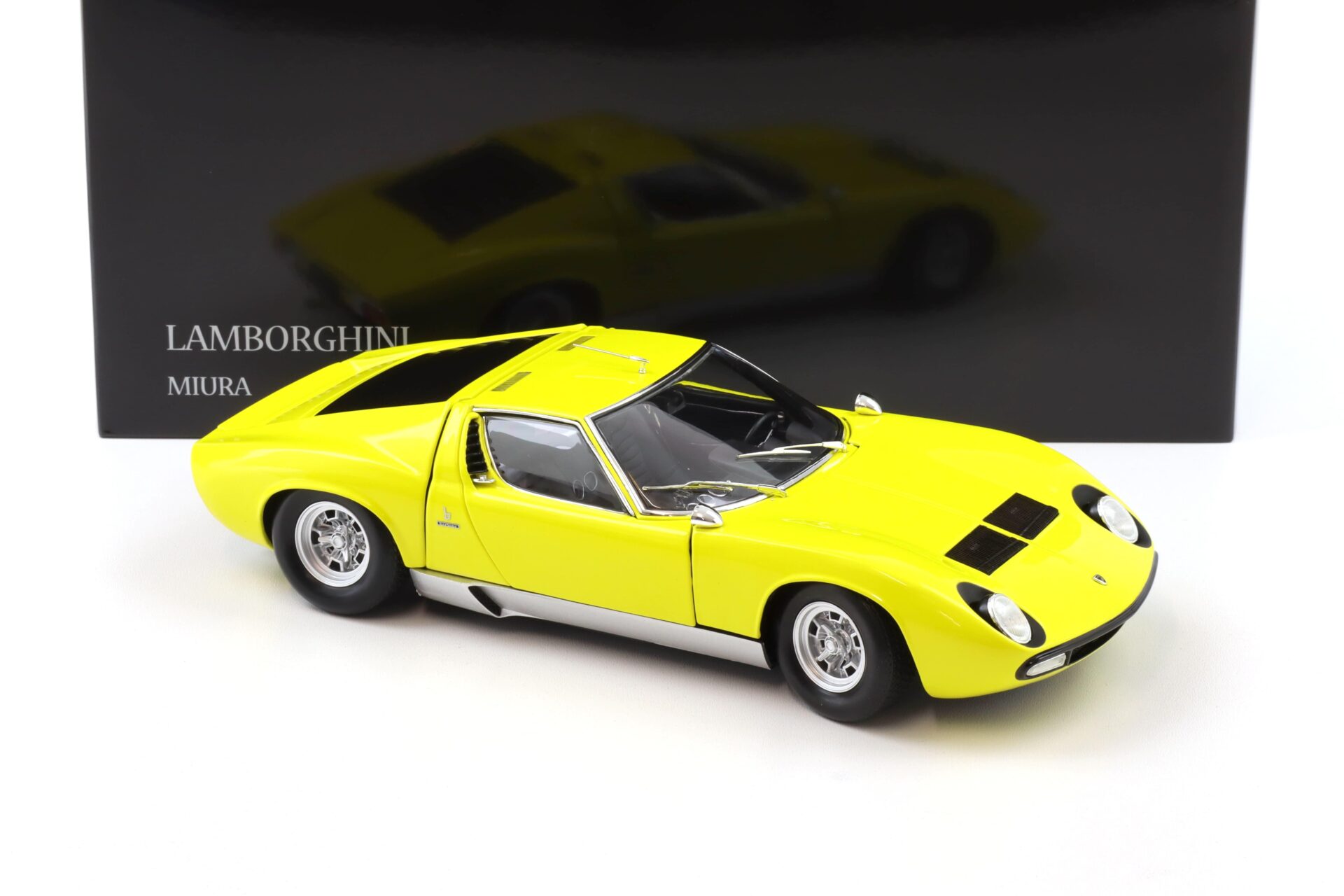 1:18 Kyosho Lamborghini Miura P400SV yellow/ silver 08317Y