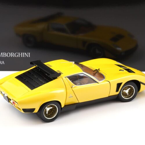 1:18 Kyosho Lamborghini Miura SVR yellow metallic/ black 08319GY
