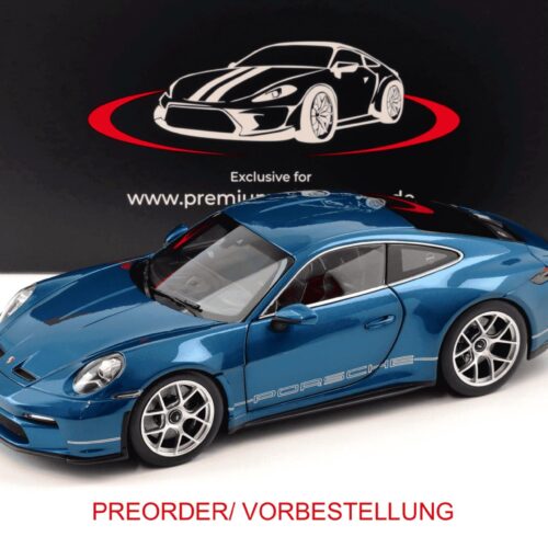 PREORDER 1:18 Norev Porsche 911 992 S/T Sonderwunsch PTS+ Amazonas green - Limited 500 pcs.