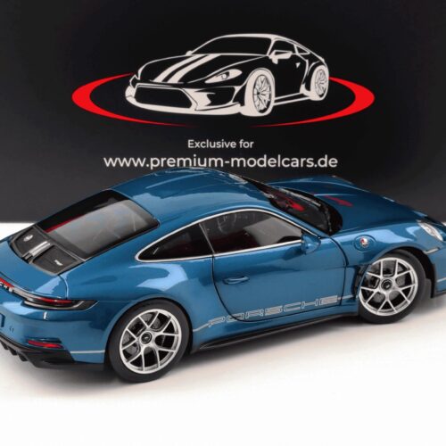 PREORDER 1:18 Norev Porsche 911 992 S/T Sonderwunsch PTS+ Amazonas green - Limited 500 pcs.