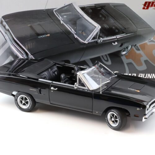 1:18 GMP 1970 Plymouth Road Runner Convertible 440+6 black/ black