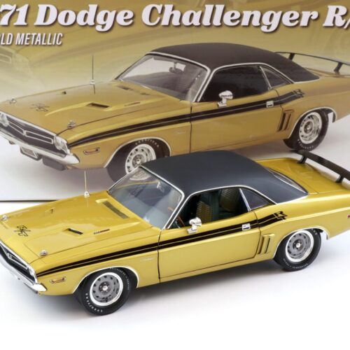 1:18 ACME 1971 Dodge Challenger R/T Coupe GY8 gold metallic/ black roof