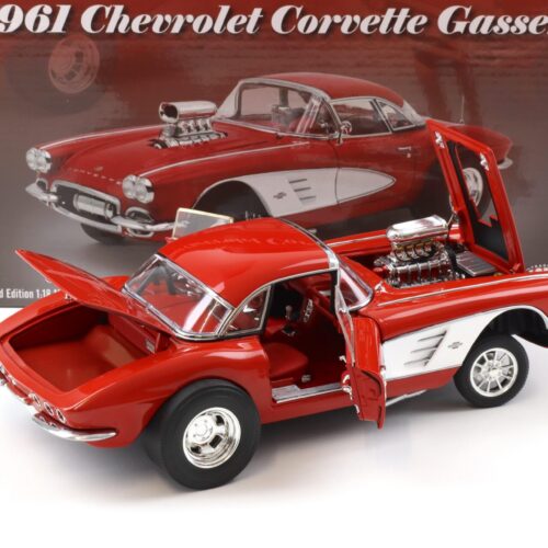 1:18 ACME 1961 Chevrolet Corvette Gasser red/ white