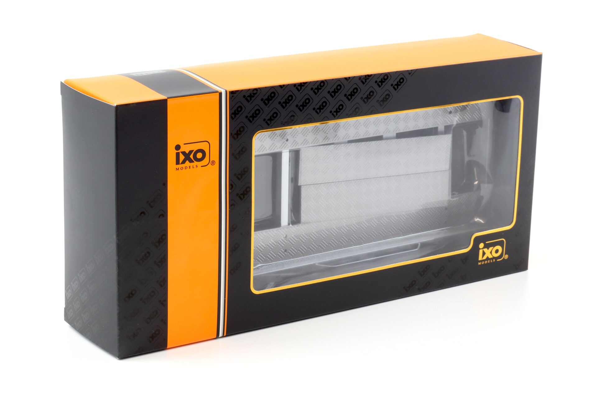 1:18 IXO Zubehör Autoanhänger Anhänger Car Trailer silver