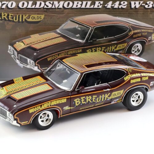 1:18 ACME 1970 Oldsmobile 442 W-30 Berejik Olds brown