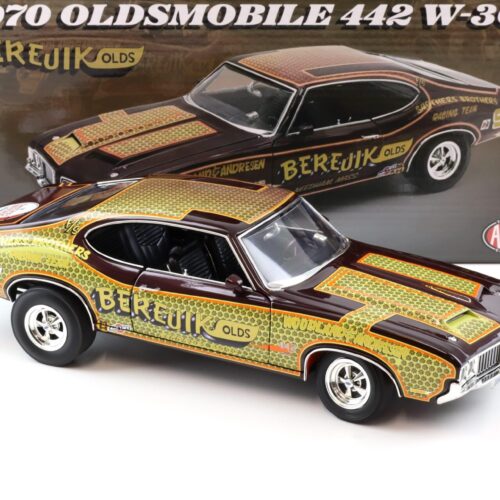 1:18 ACME 1970 Oldsmobile 442 W-30 Berejik Olds brown