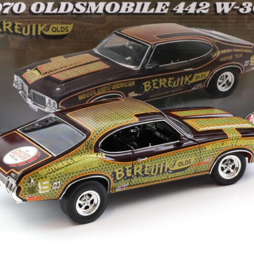 1:18 ACME 1970 Oldsmobile 442 W-30 Berejik Olds brown