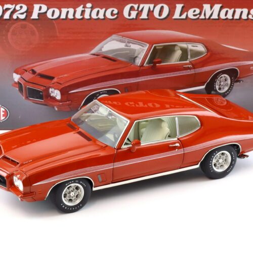 1:18 ACME 1972 Pontiac GTO LeMans Ram Air Coupe Sundance Orange