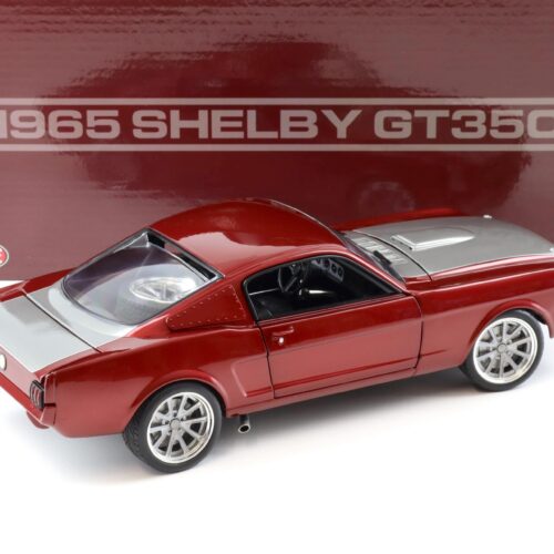1:18 ACME 1965 Shelby GT350R Pro Touring Coupe red metallic/ grey