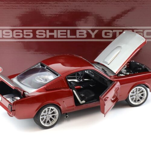 1:18 ACME 1965 Shelby GT350R Pro Touring Coupe red metallic/ grey