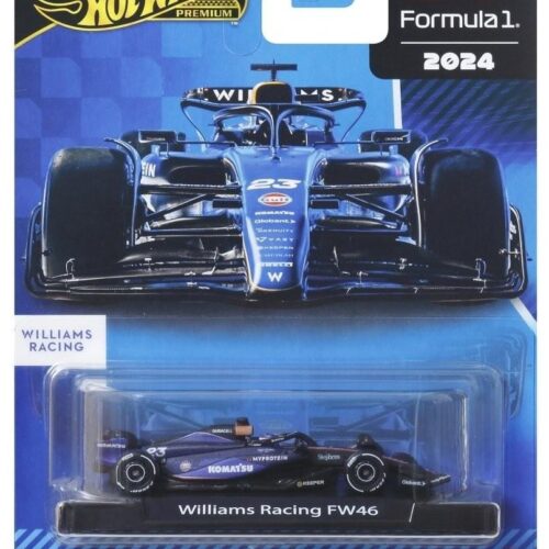 1:64 Hot Wheels Premium Formula 1 F1 2024 Williams Racing FW46 #23