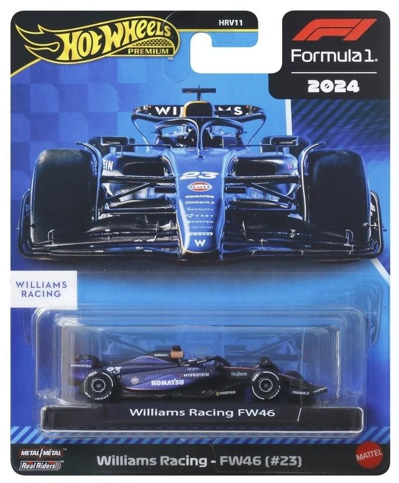 1:64 Hot Wheels Premium Formula 1 F1 2024 Williams Racing FW46 #23