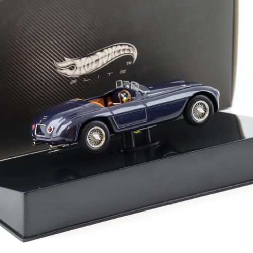 1:43 Hot Wheels Elite Ferrari 166 MM Barchetta 1949 blue metallic